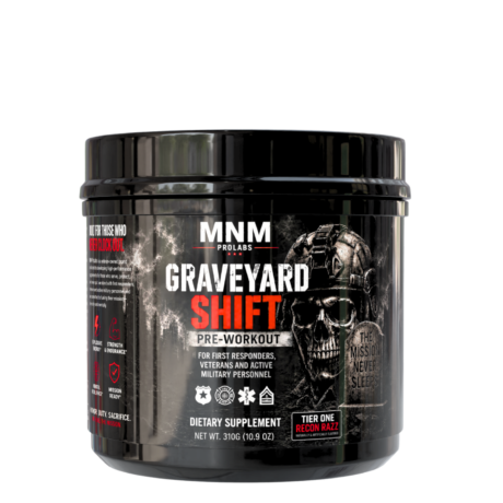 GRAVEYARD SHIFT Pre-Workout Tier One Recon Razz