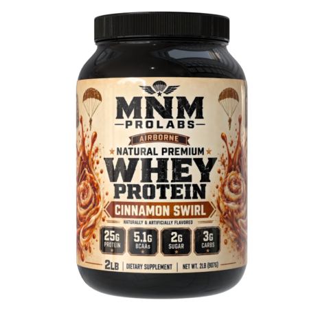 2lb Natural Premium Whey Protein Cinnamon Swirl