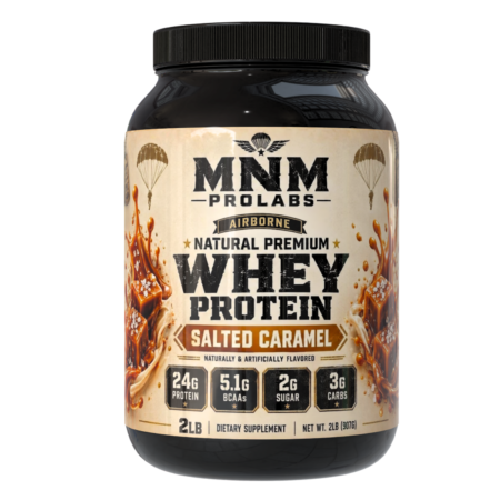2lb Natural Premium Whey Protein Salted Caramel
