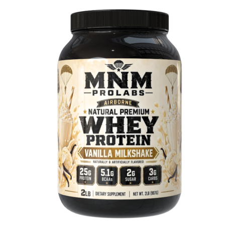 2lb Natural Premium Whey Isolate Protein Vanilla Milkshake