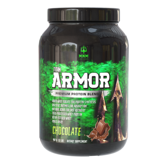 2lb TITAN-ARMOR Whey Isolate Protein Chocolate