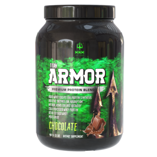 2lb TITAN-ARMOR Whey Isolate Protein Chocolate