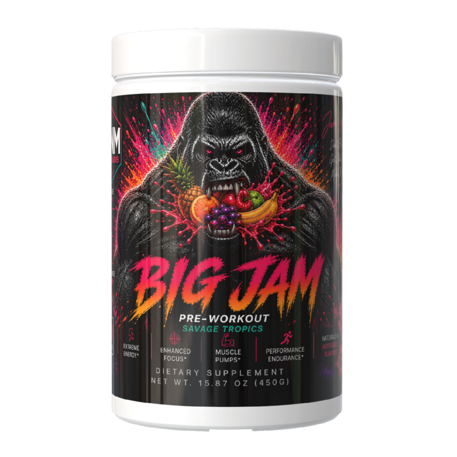 BIG JAM Pre-Workout Savage Tropics