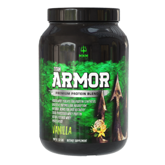 2lb TITAN-ARMOR Whey Isolate Protein Vanilla