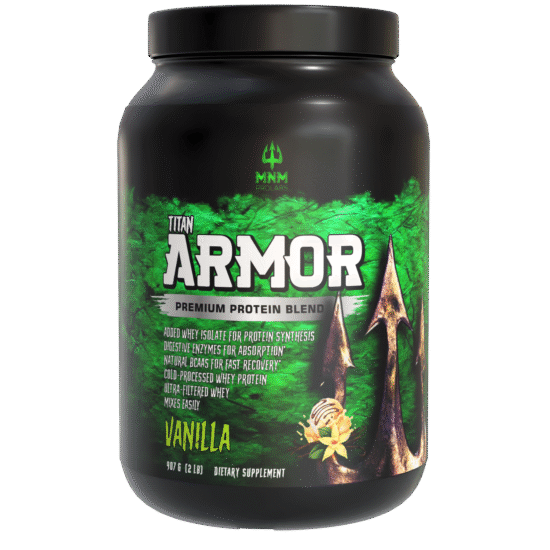 2lb TITAN-ARMOR Whey Isolate Protein Vanilla