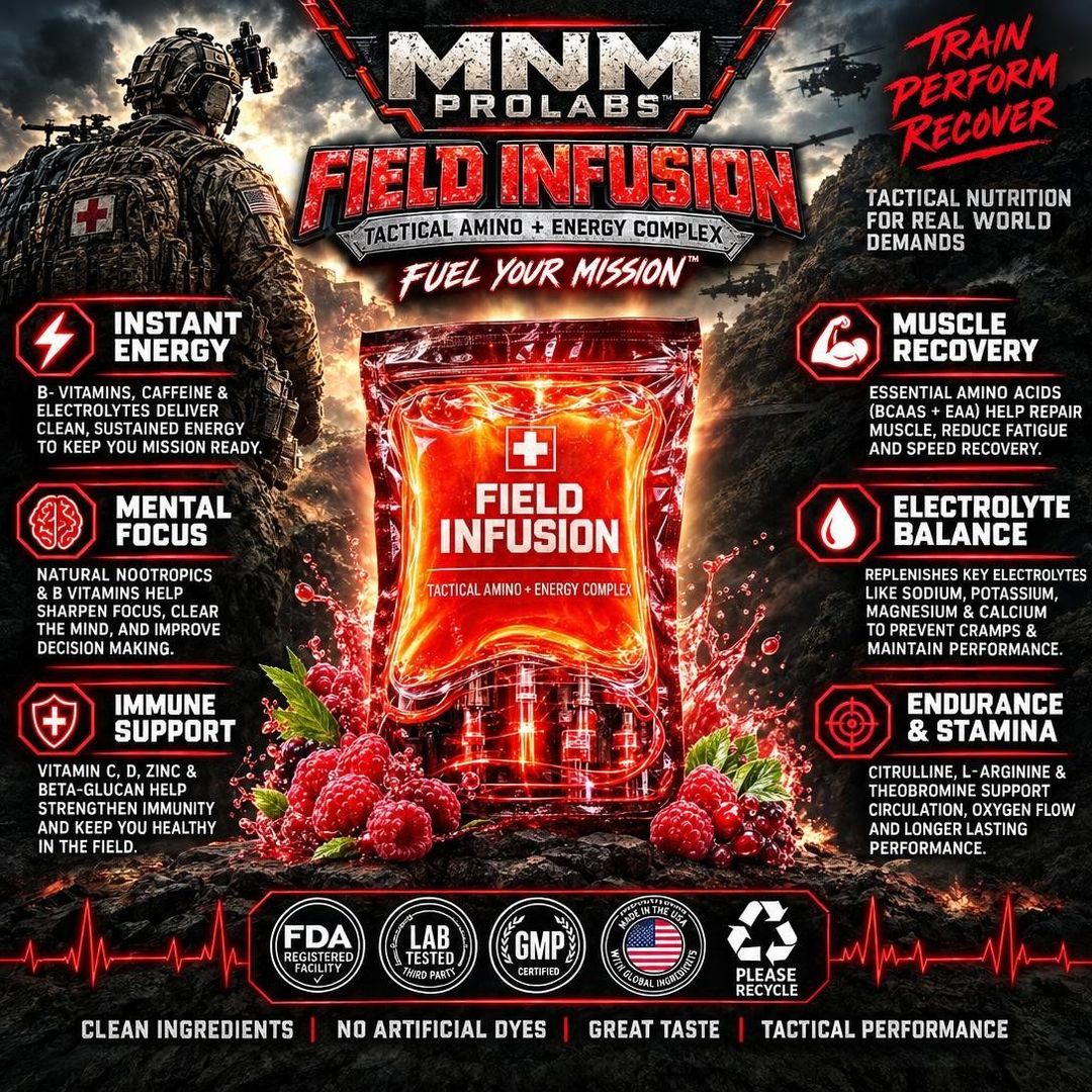 Field Infusion™ Redline Medevac™ Raspberry Iced Tea - Image 2