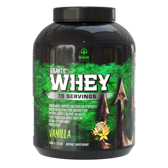 5lb GIGANTIC-WHEY Protein Vanilla