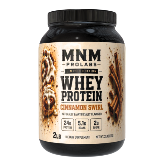 2lb Limited Edition Whey Protein Cinnamon Swirl