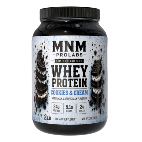 2lb Limited Edition Whey Protein Cookies and Cream