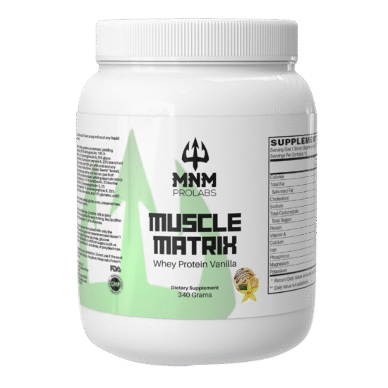 MUSCLE MATRIX Whey Protein Vanilla