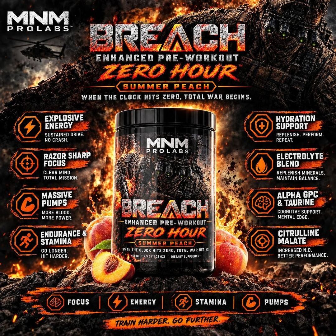 BREACH™ Enhanced Pre-Workout – ZERO HOUR™ - Image 2