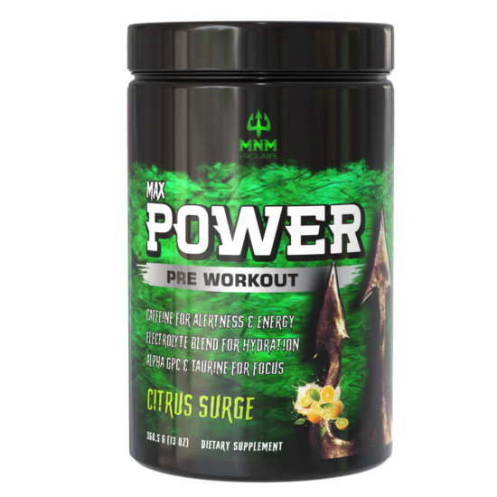 MAX-POWER Pre-Workout Citrus Surge