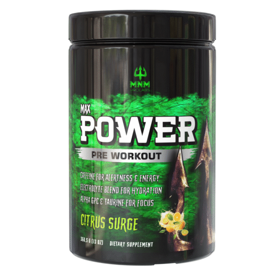 MAX-POWER Pre-Workout Citrus Surge