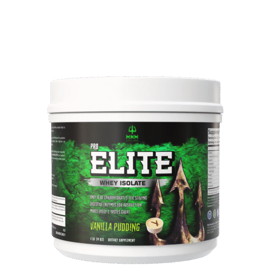 1lb PRO-ELITE Whey Isolate Vanilla Pudding
