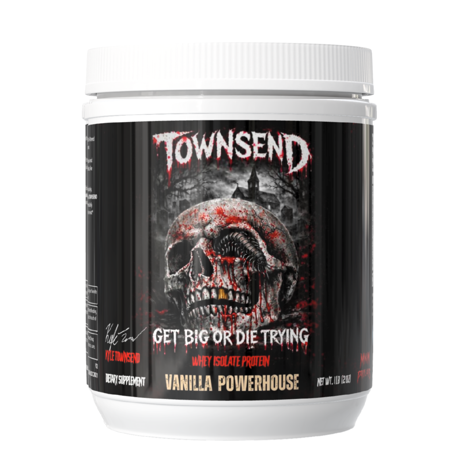 1lb Townsend Whey Isolate Protein – Vanilla Powerhouse