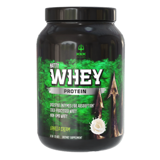 2lb NATTY-WHEY Protein Vanilla Cream