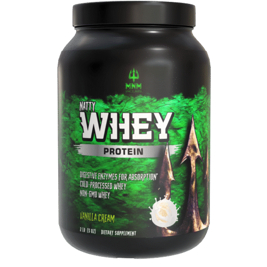 2lb NATTY-WHEY Protein Vanilla Cream