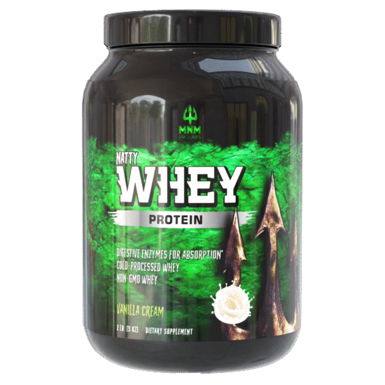 2lb NATTY-WHEY Protein Vanilla Cream