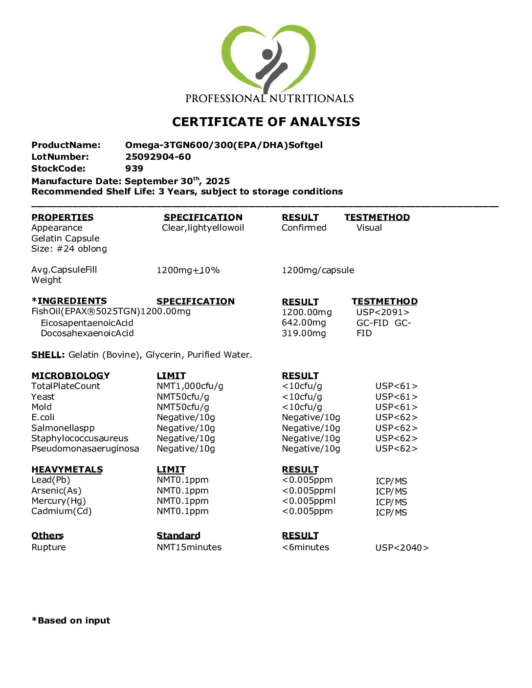 ULTRA OMEGA Tryglyceride Form - Image 4