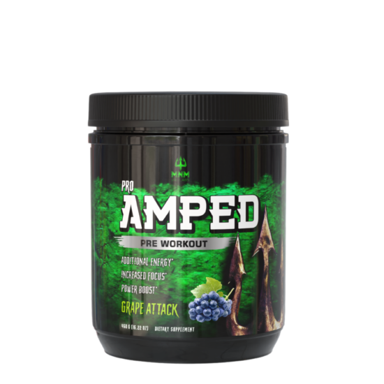 PRO-AMPED Pre-Workout Grape Attack