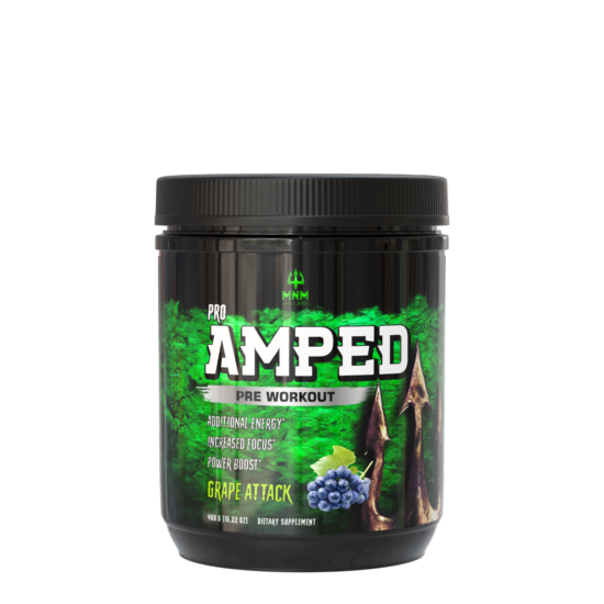 PRO-AMPED Pre-Workout Grape Attack