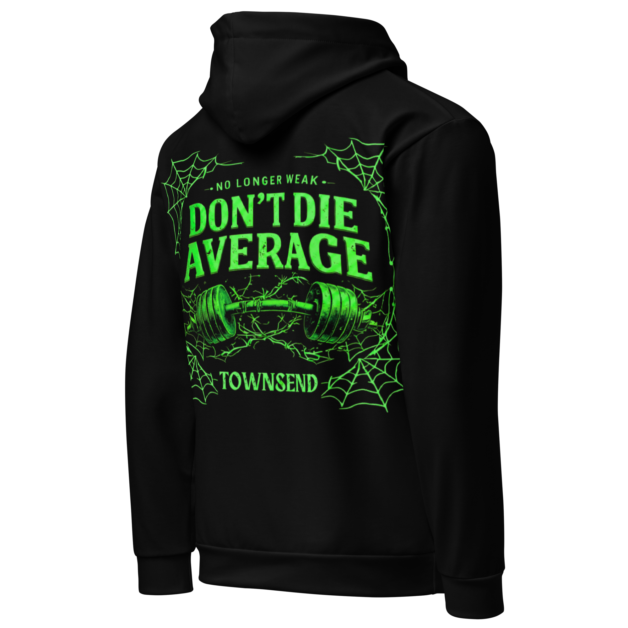 Don’t Die Average Premium Hoodie – Townsend Collection - Image 4