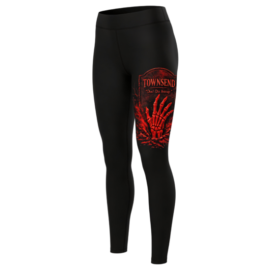 Don't Die Average Premium Leggings (Grave Edition)