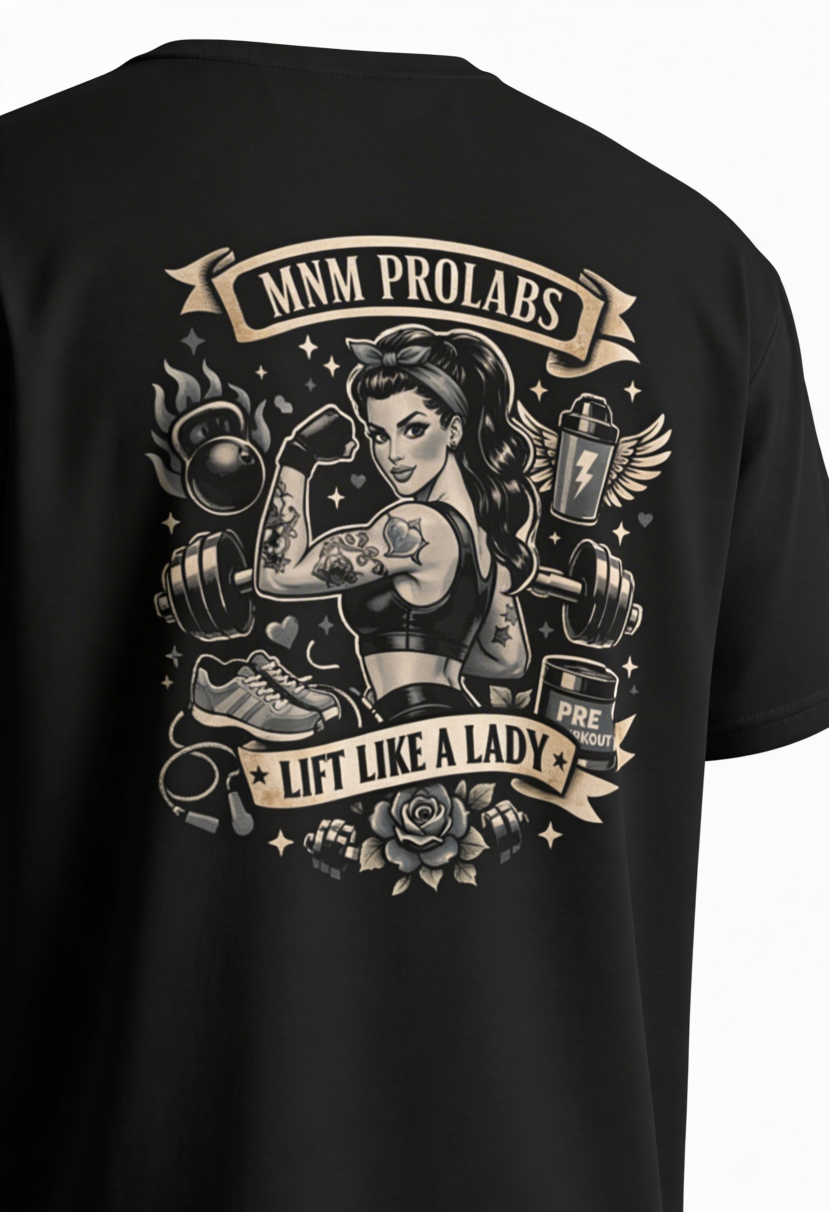 Lift Like a Lady TShirt MNM ProLabs