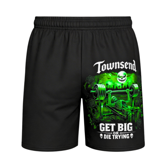 Get Big or Die Trying Athletic Shorts (Townsend Collection)