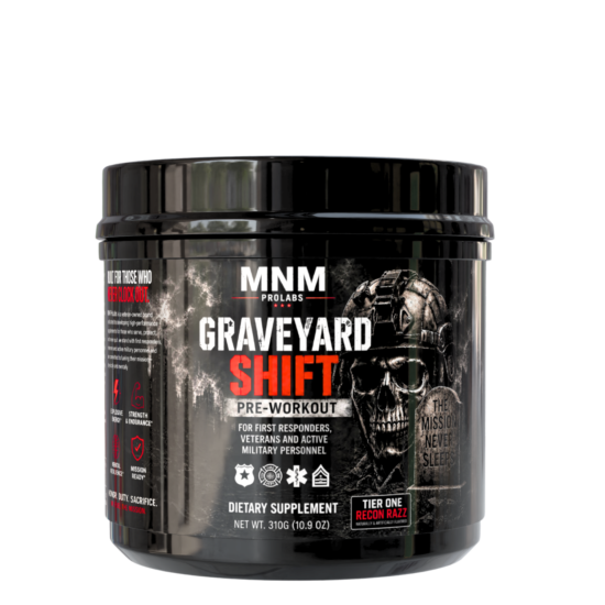 GRAVEYARD SHIFT Pre-Workout Tier One Recon Razz