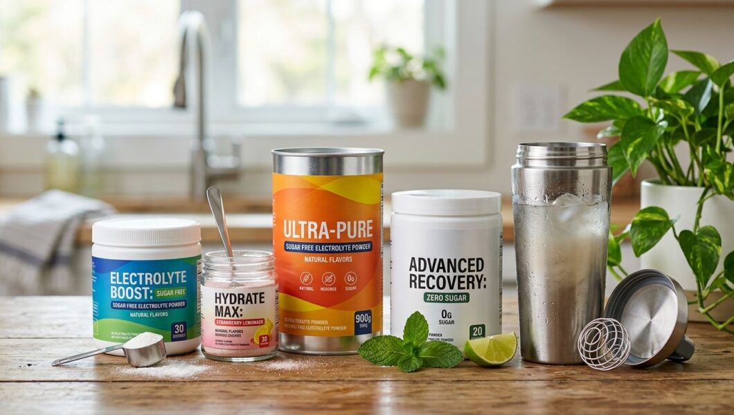 Best sugar-free electrolyte powders for hydration in 2026