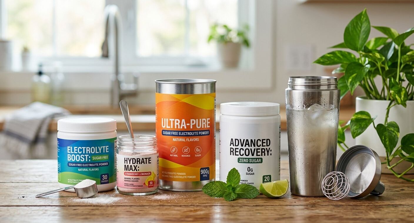 Best sugar-free electrolyte powders for hydration in 2026